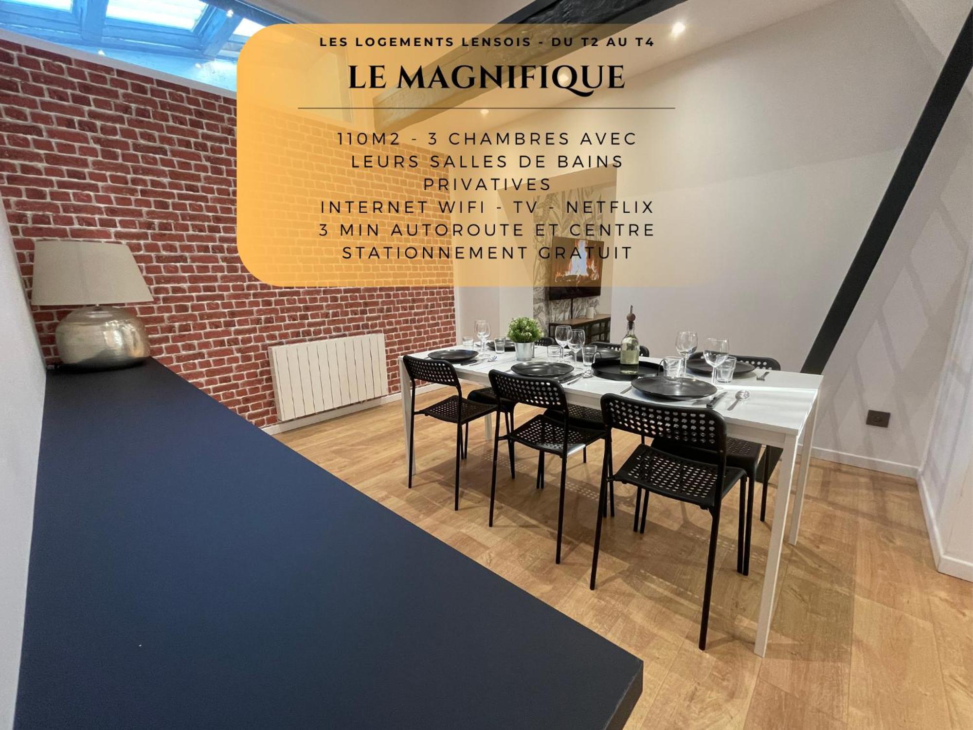 Les 3 Suites - 6 Personnes - 3 Chambres Avec Sdb Privatives لونس المظهر الخارجي الصورة